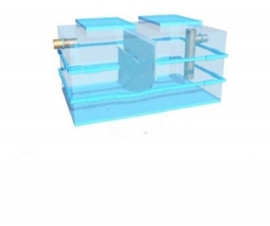 Пескоуловитель цеховой Eco Wasser 36,0-2400 цена 170000 руб. от производителя