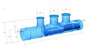 Нефтеуловитель EcoWasser KN 70,0  