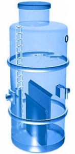 Пескоуловитель вертикальный Eco Wasser 25 цена 162200 руб. от производителя